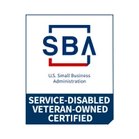 Drummond Carpenter Engineering is certified by the U.S. Small Business Administration as a Service-Disabled Veteran-Owned Small Business — SBA SDVOSB certification badge confirming Drummond Carpenter's eligibility for federal set-aside contracts and veteran-owned business procurement programs