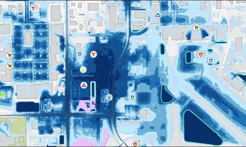 Orange County Flood Vulnerability Study GIS Map