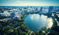 Lake Eola Park, Orlando Florida